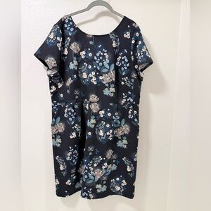 Loft Floral Print Dress